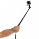 Selfie tyč PRO 52 cm čierná (monopod)